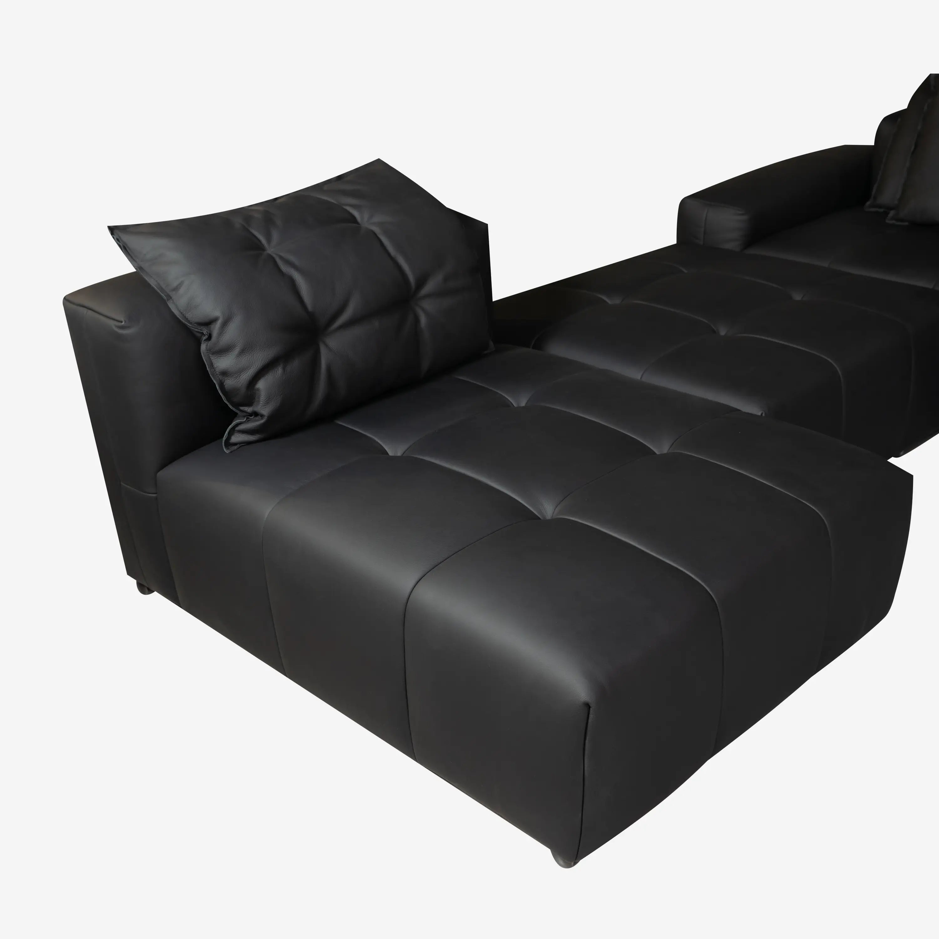 Jade Leather Sofa